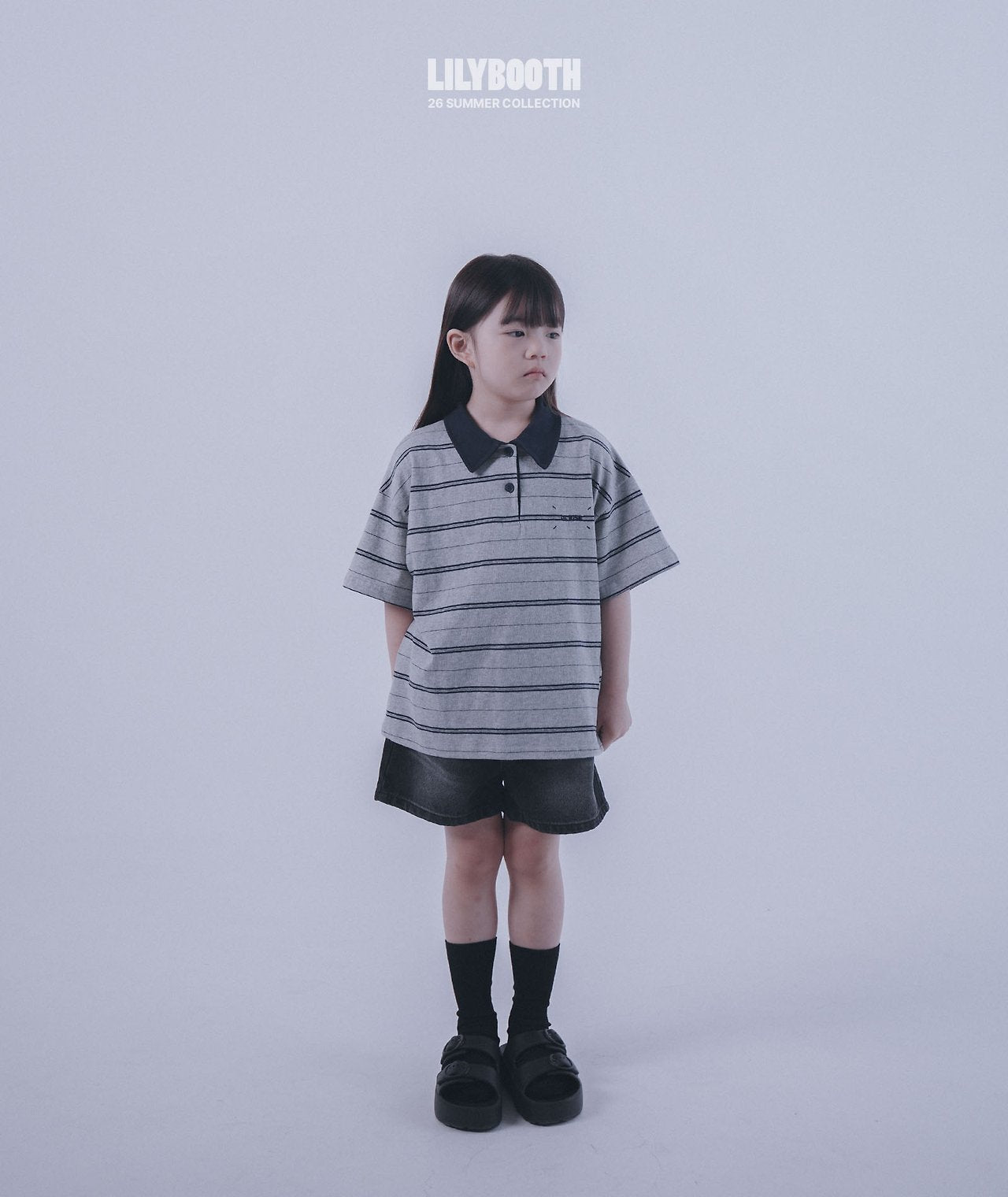 《予約》Martin Collar Tee / LILY BOOTH