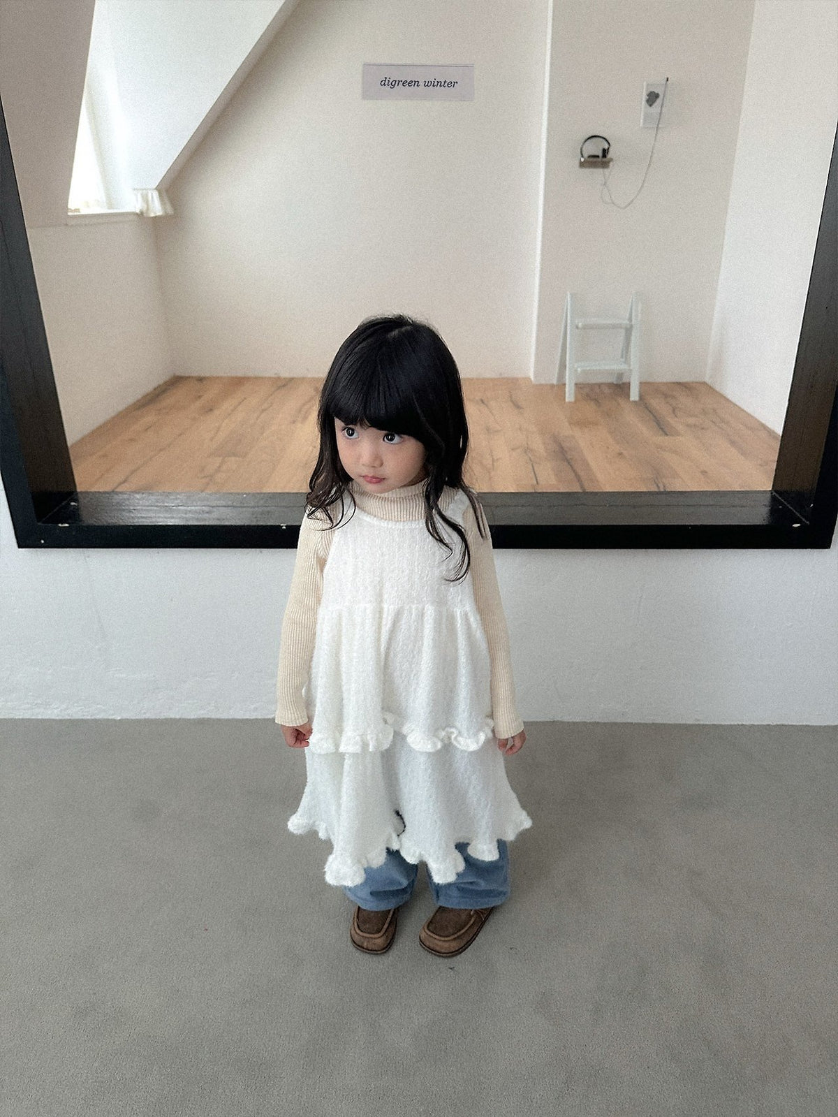 《予約》Riffle Dress / digreen