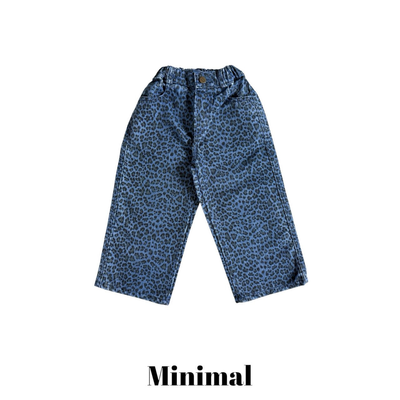《予約》Leopard Print Denim / MINIMAL
