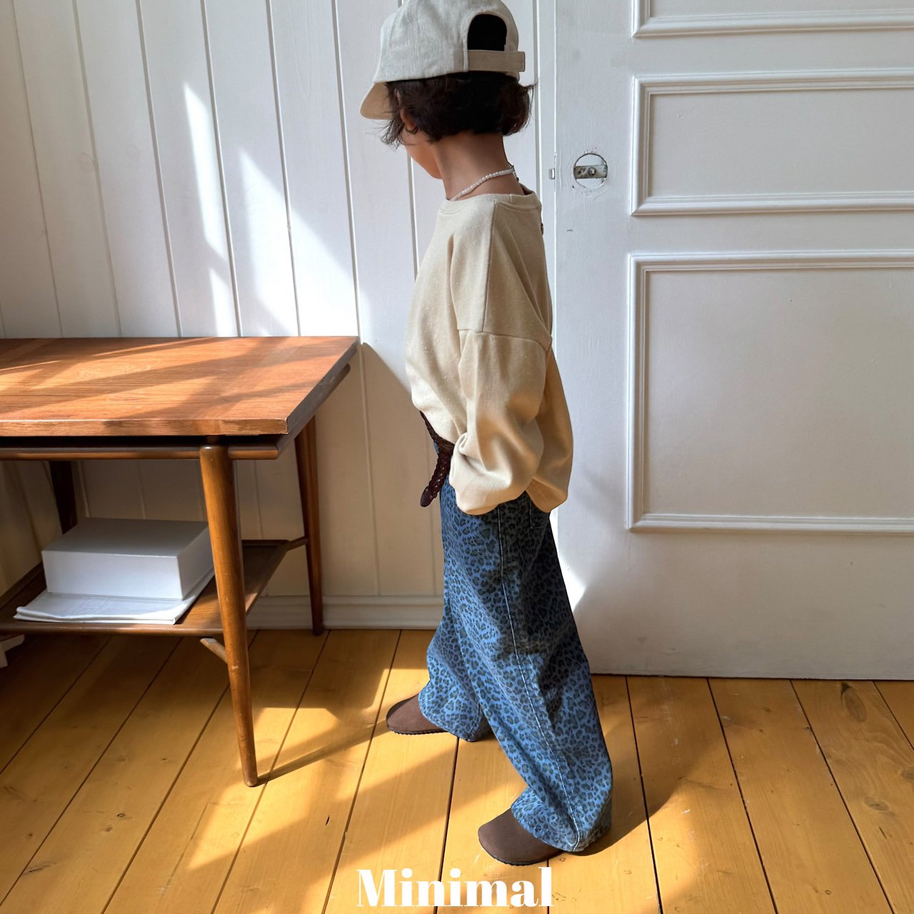 《予約》Leopard Print Denim / MINIMAL