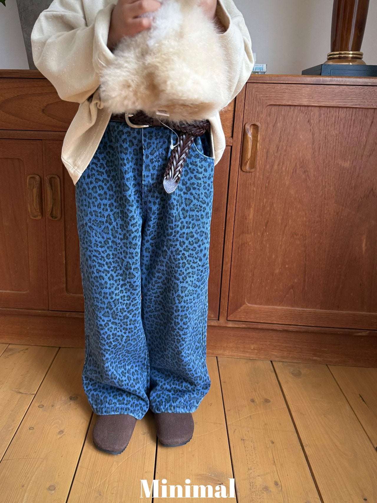 《予約》Leopard Print Denim / MINIMAL