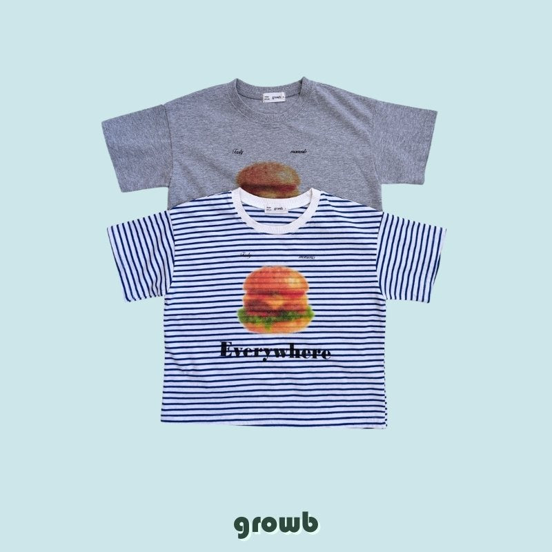 《予約》Hamburger T-shirt / Growb
