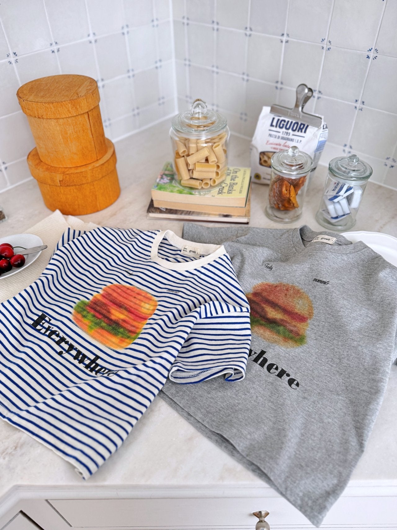 《予約》Hamburger T-shirt / Growb
