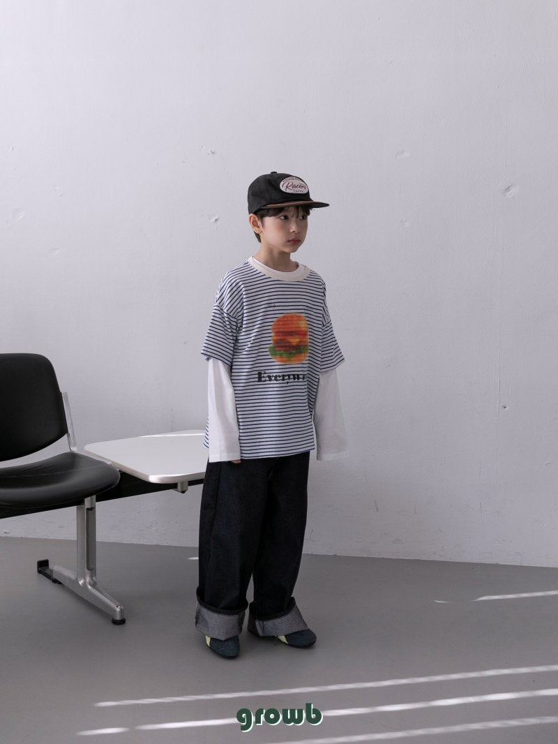 《予約》Hamburger T-shirt / Growb