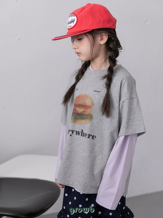 《予約》Hamburger T-shirt / Growb