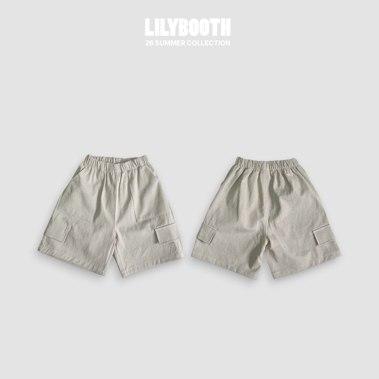 《予約》Walk Bermuda Pants / LILY BOOTH
