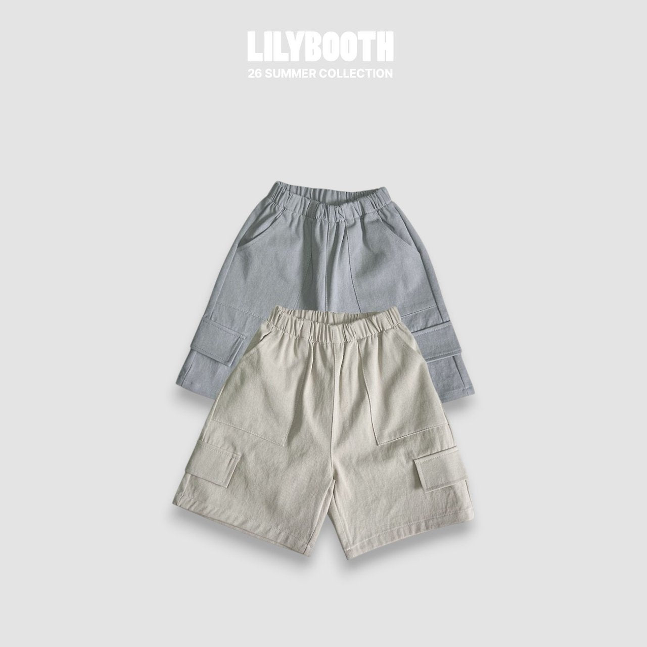 《予約》Walk Bermuda Pants / LILY BOOTH