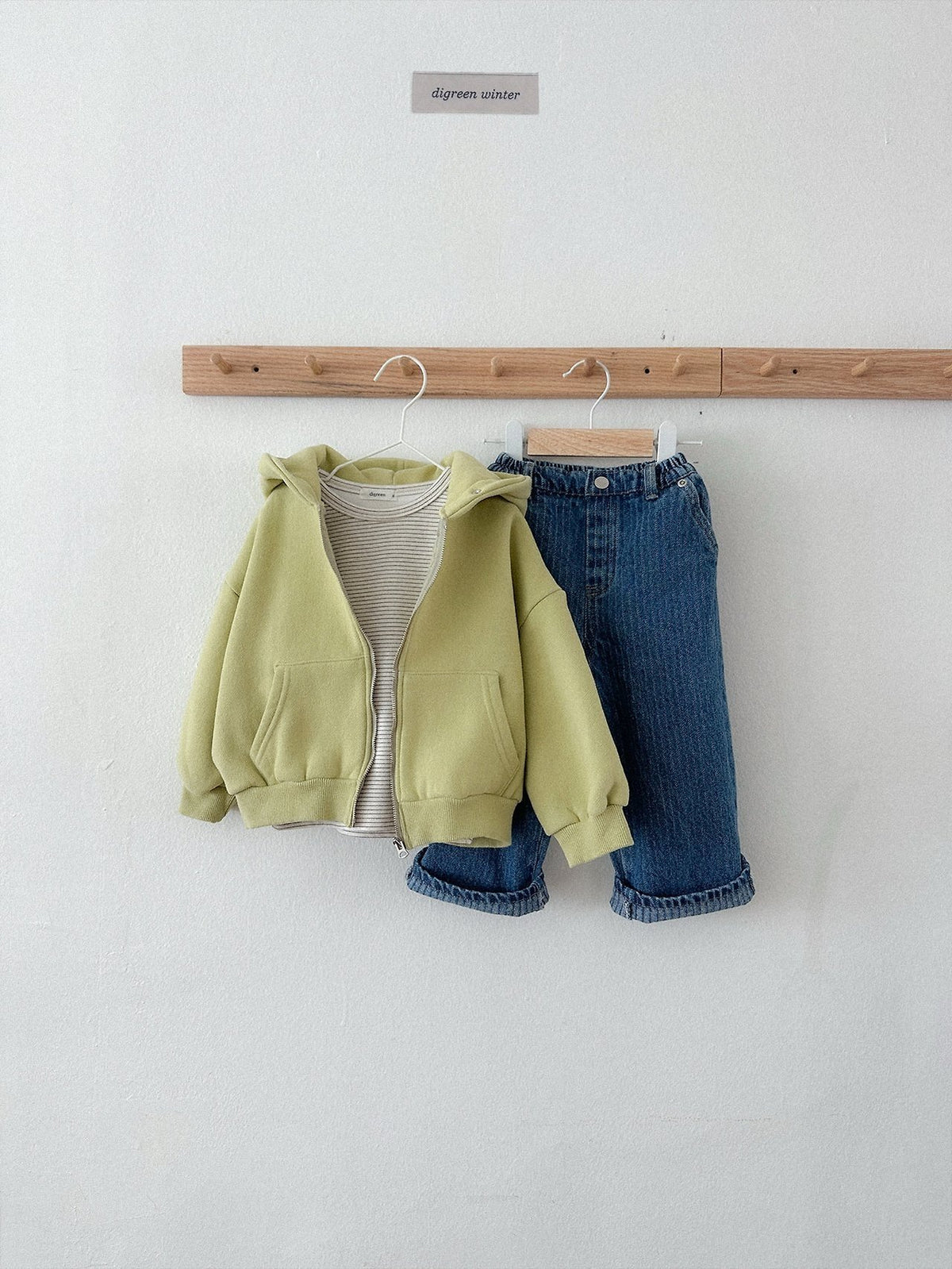 《予約》Candy Stripe Tee / digreen