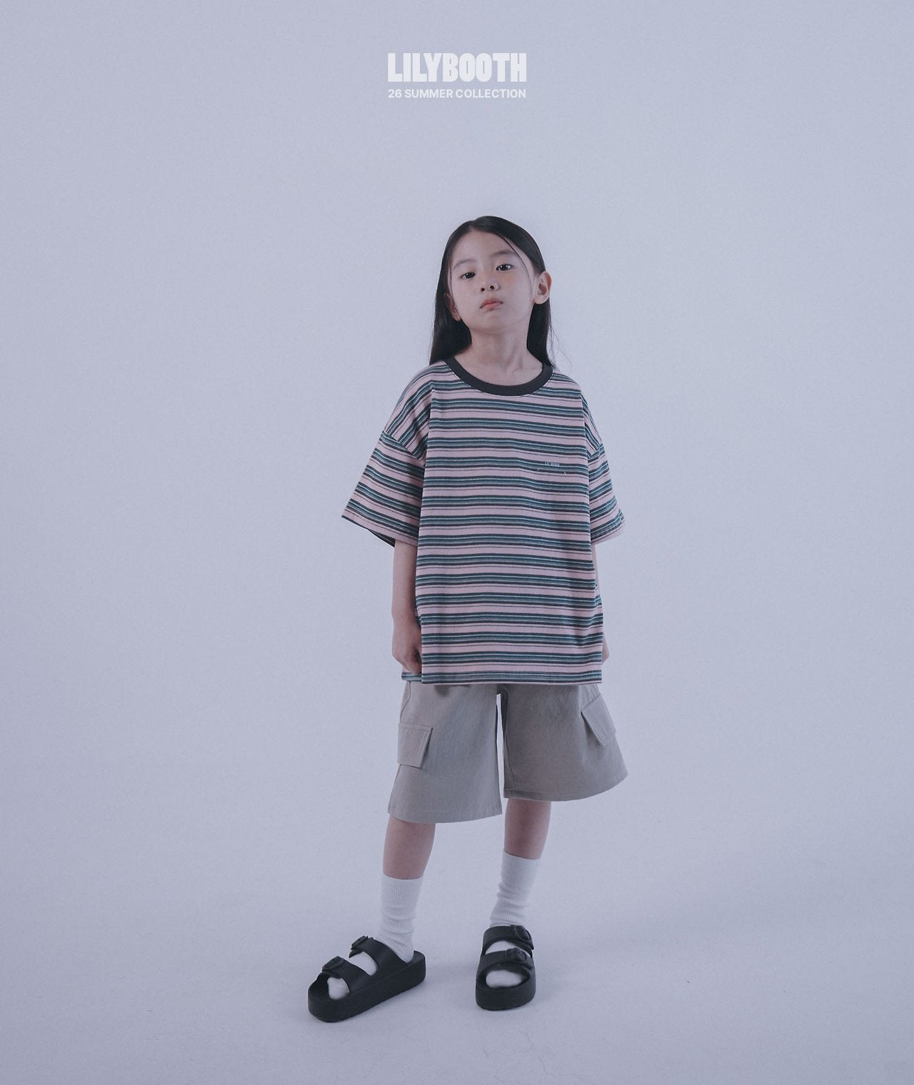 《予約》Walk Bermuda Pants / LILY BOOTH