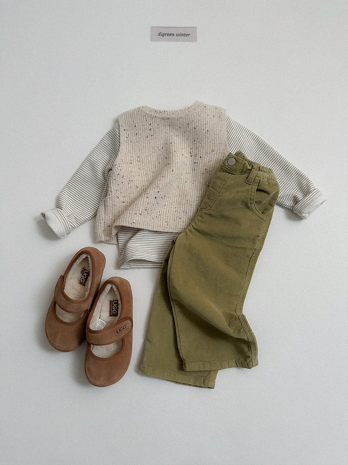 《予約》Candy Stripe Tee / digreen