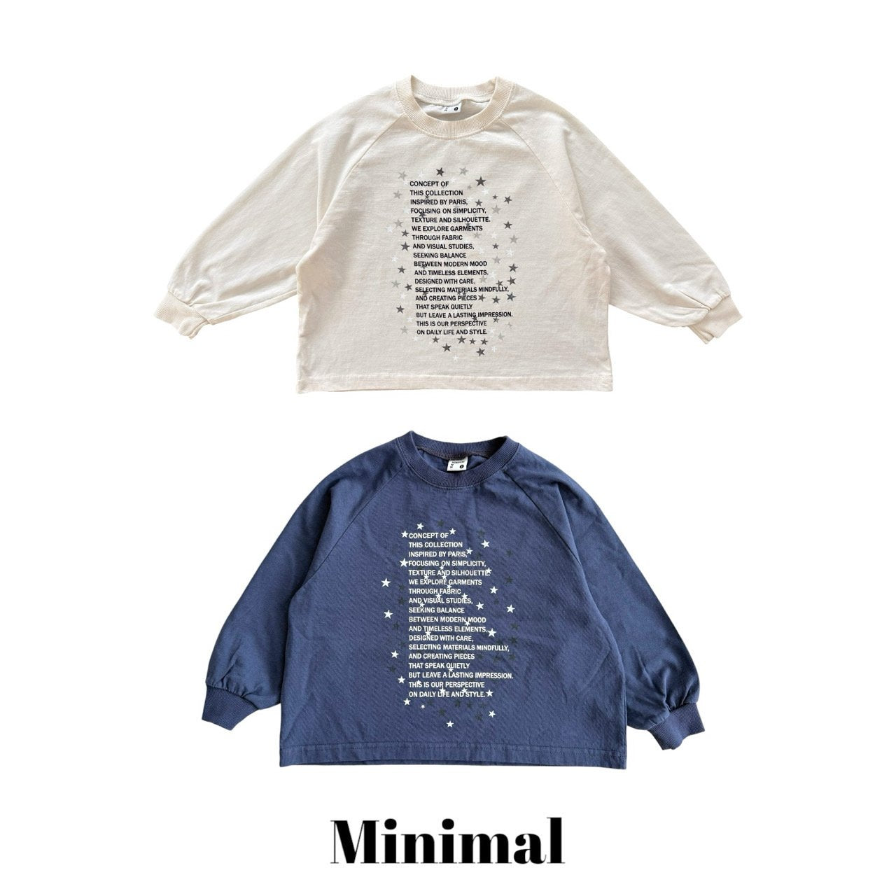 《予約》Star Lettering Tee / MINIMAL