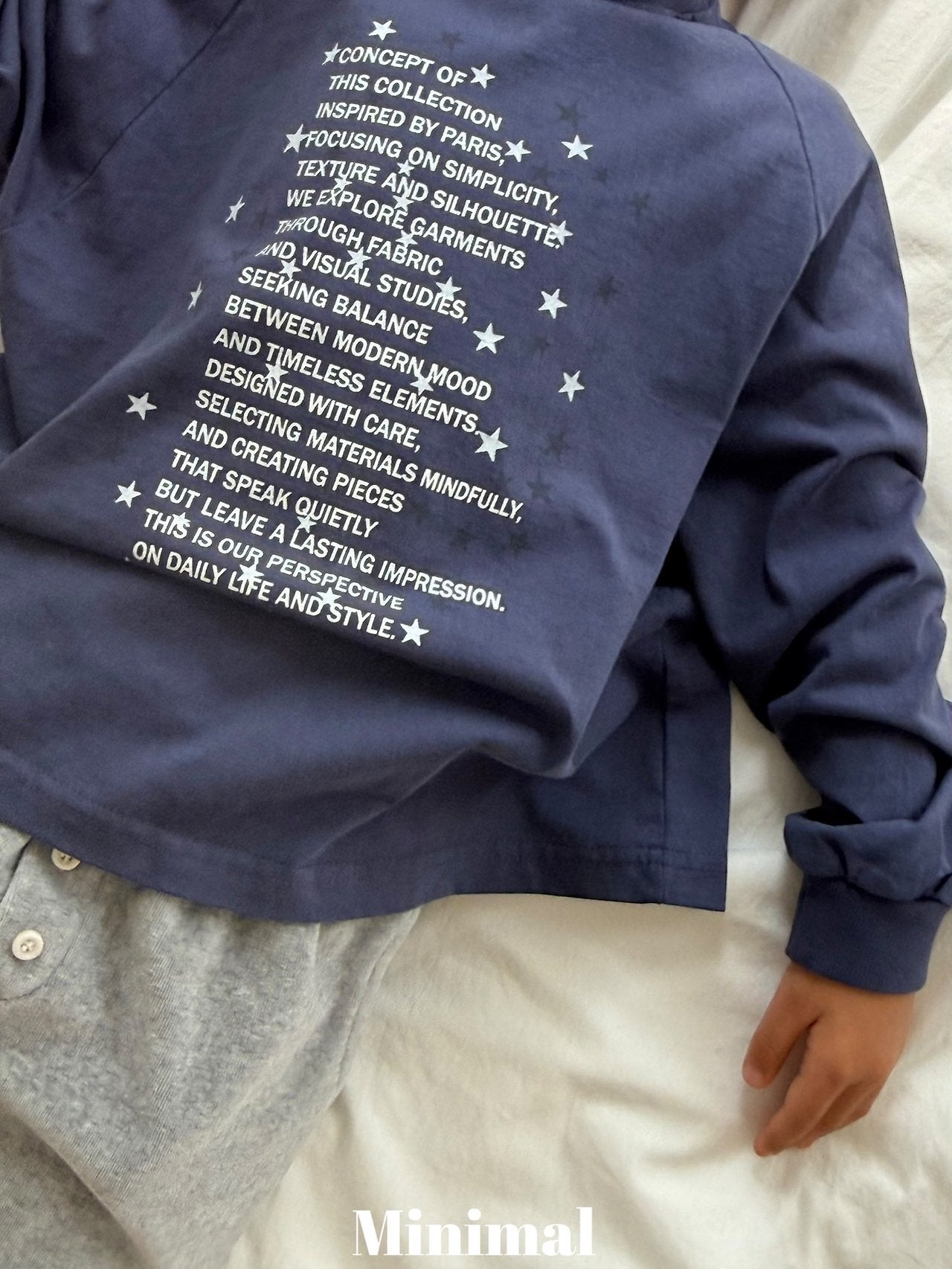 《予約》Star Lettering Tee / MINIMAL
