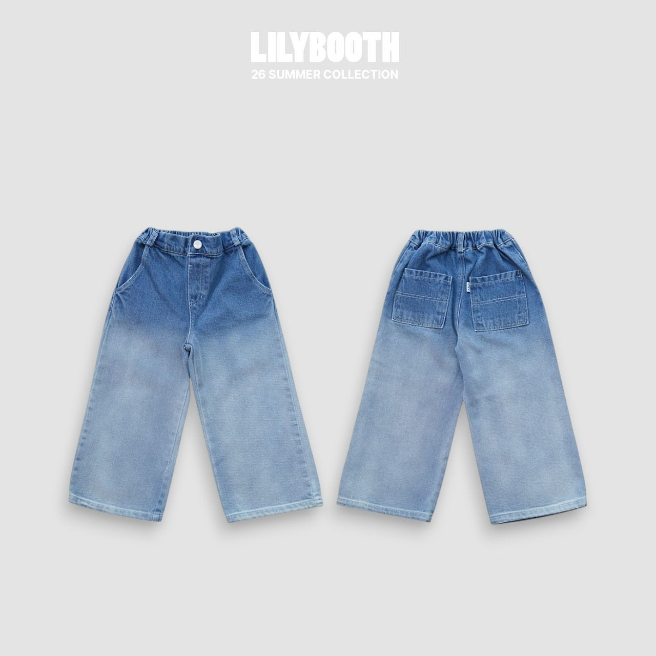 《予約》Gras Denim pants / LILY BOOTH