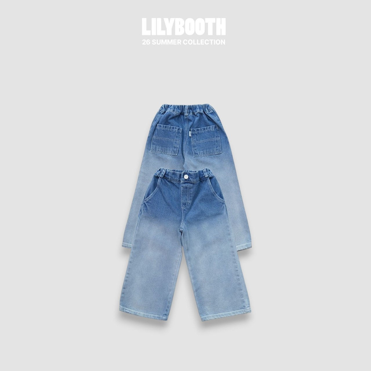 《予約》Gras Denim pants / LILY BOOTH