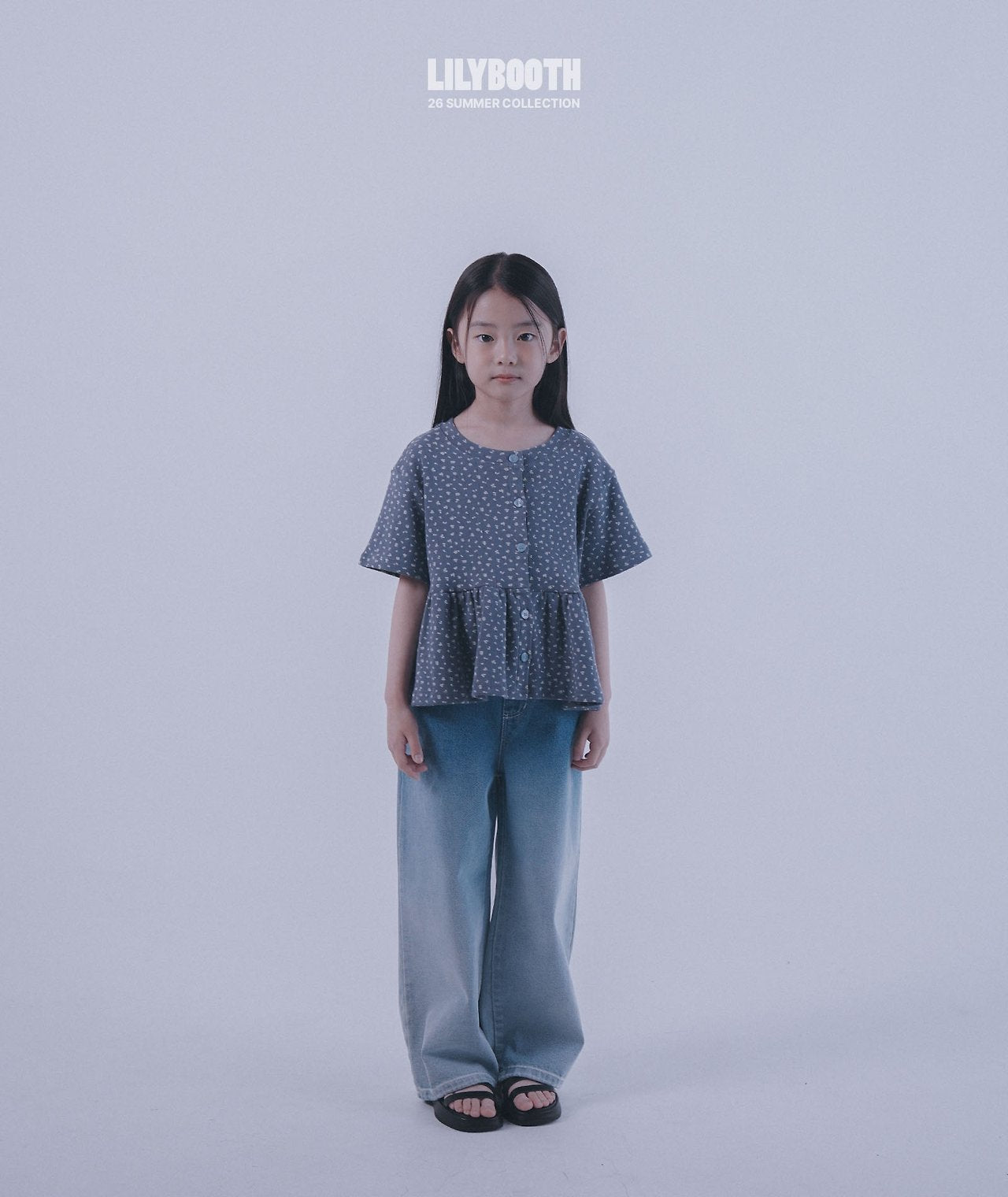 《予約》Gras Denim pants / LILY BOOTH