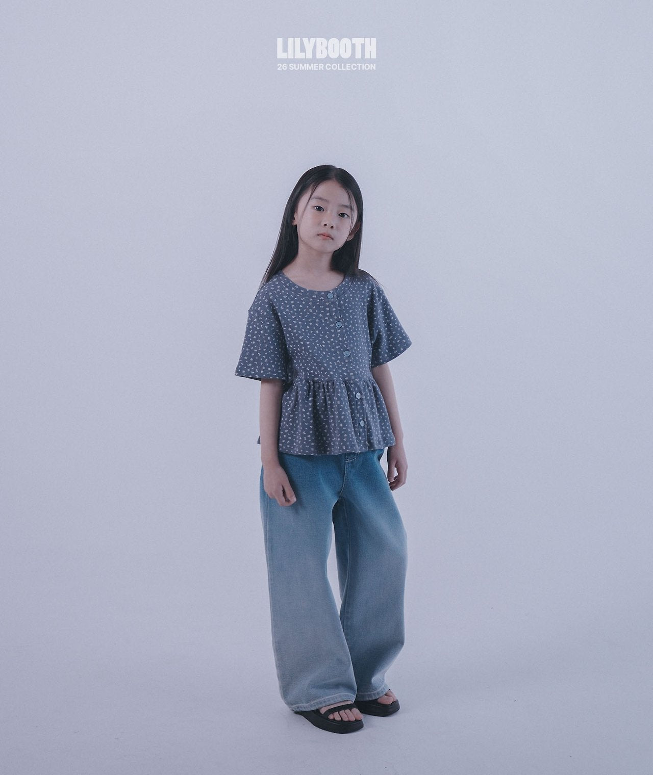 《予約》Gras Denim pants / LILY BOOTH