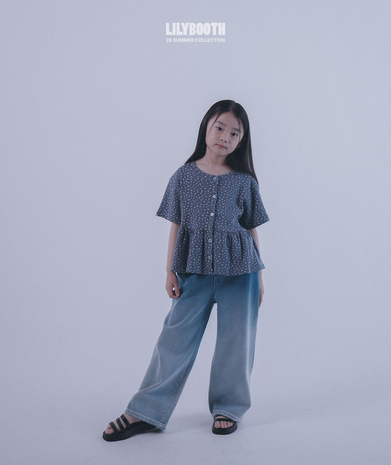 《予約》Gras Denim pants / LILY BOOTH