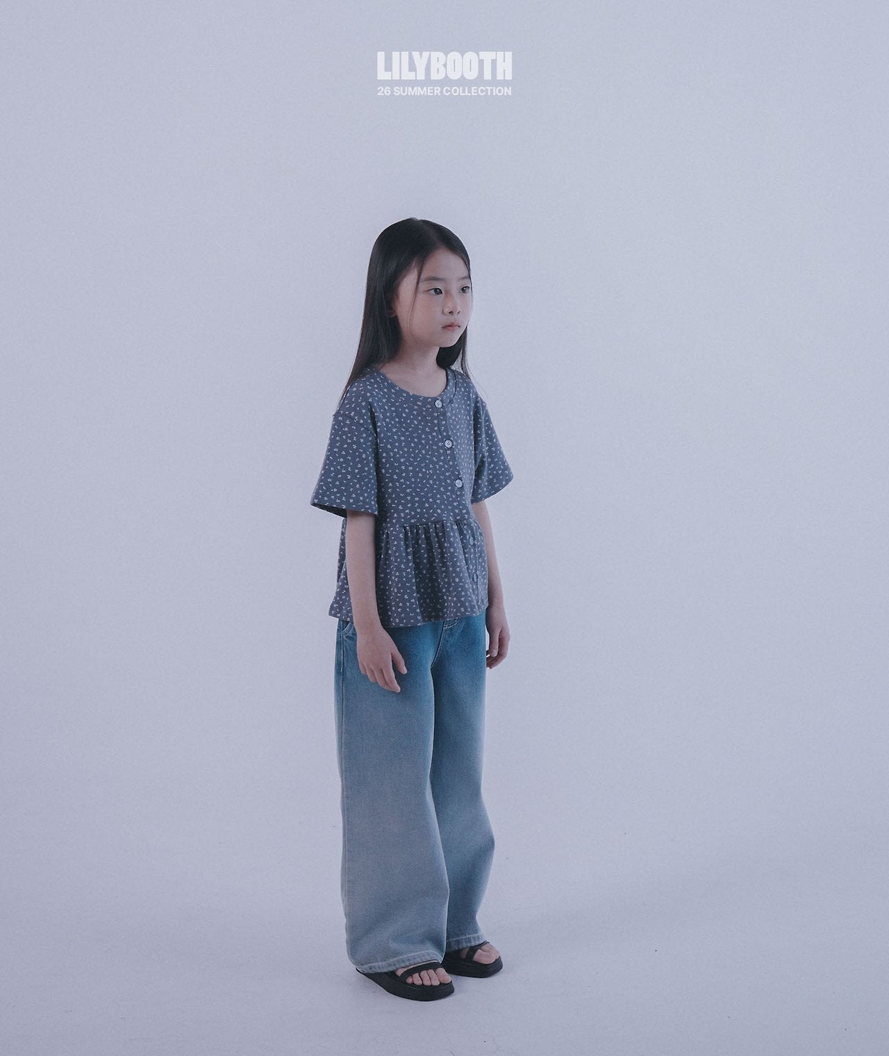 《予約》Gras Denim pants / LILY BOOTH