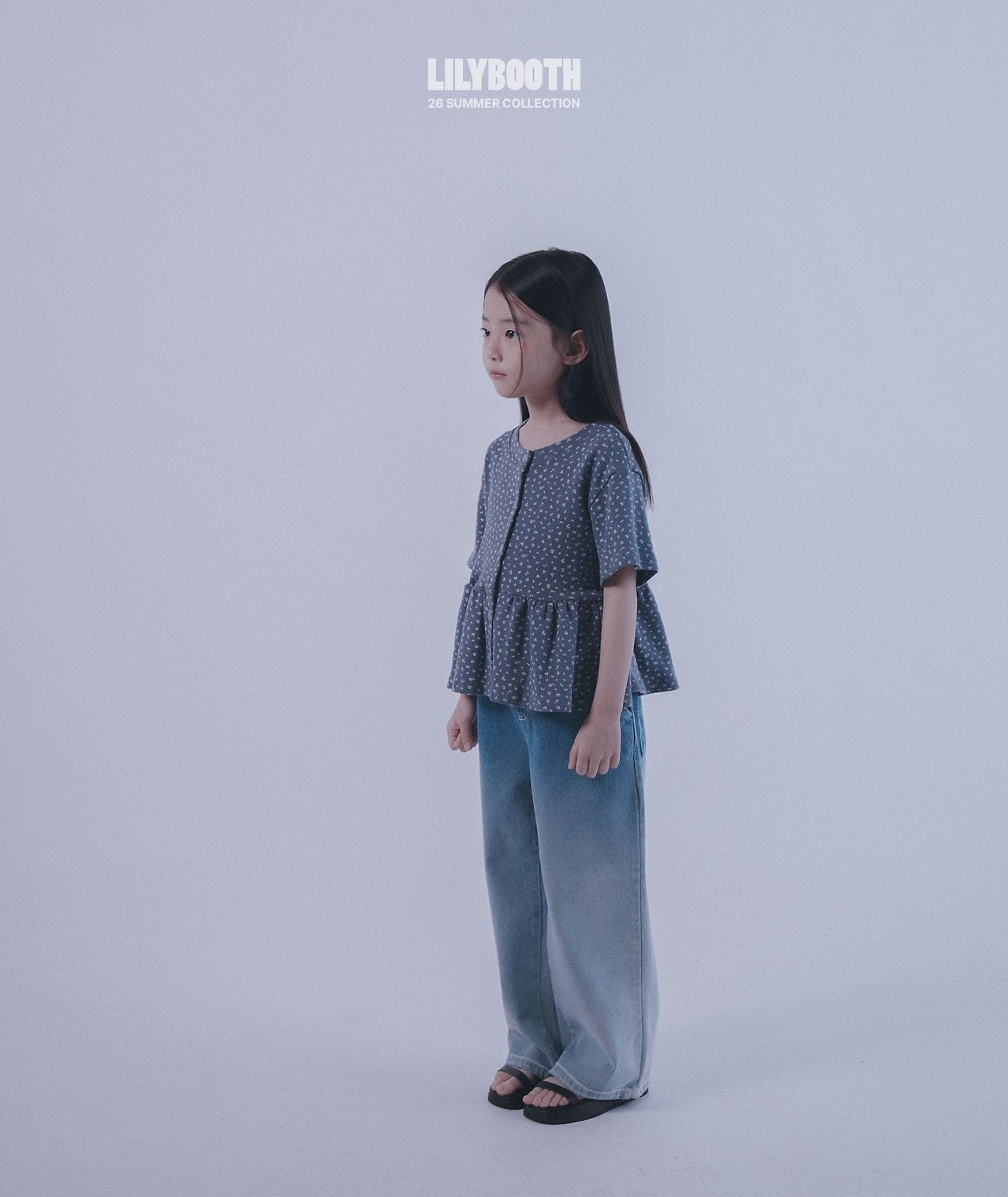 《予約》Gras Denim pants / LILY BOOTH