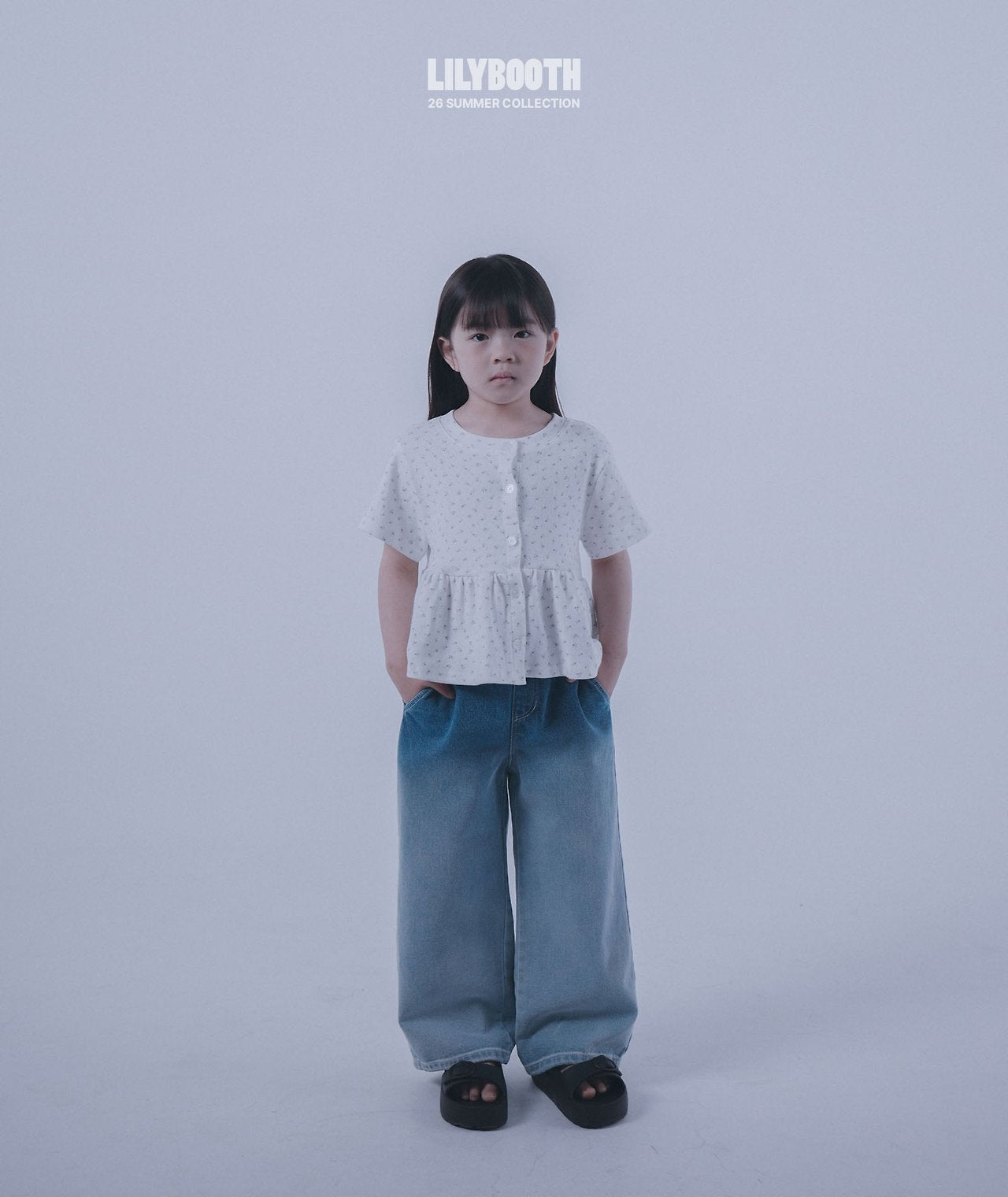 《予約》Gras Denim pants / LILY BOOTH