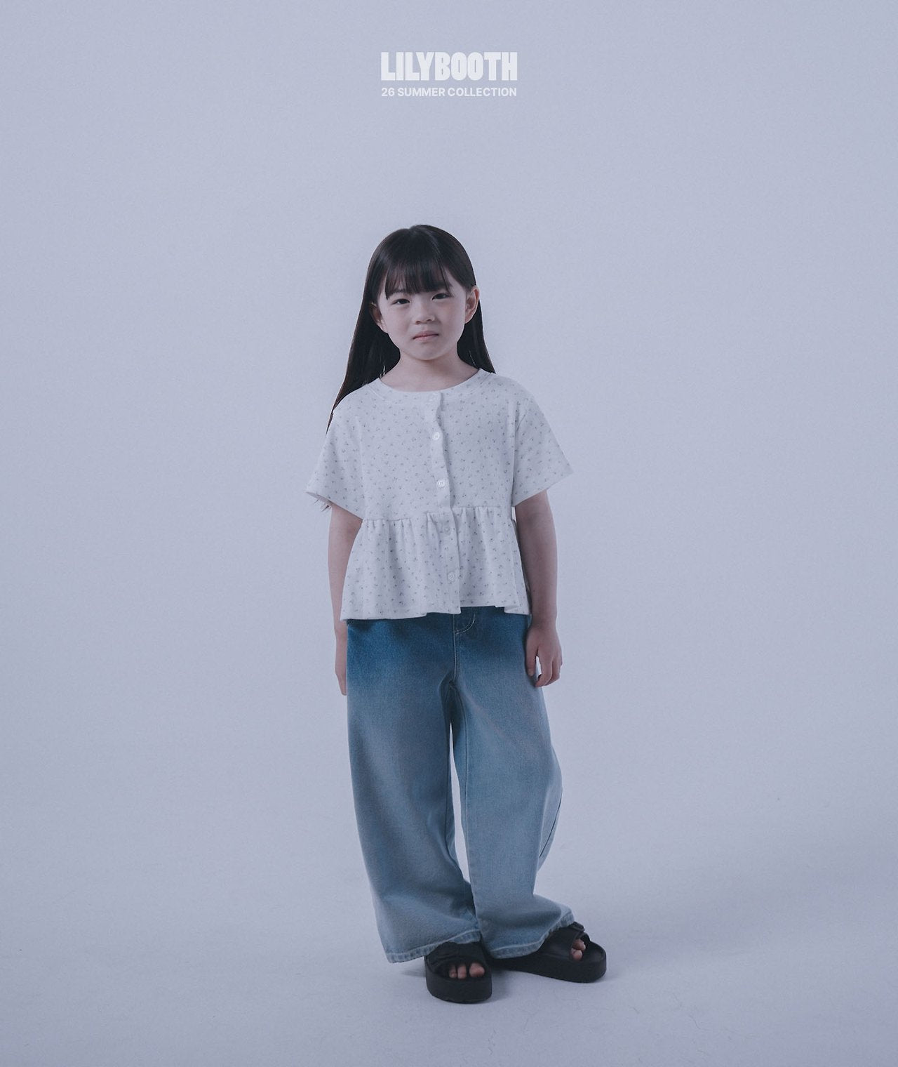 《予約》Gras Denim pants / LILY BOOTH