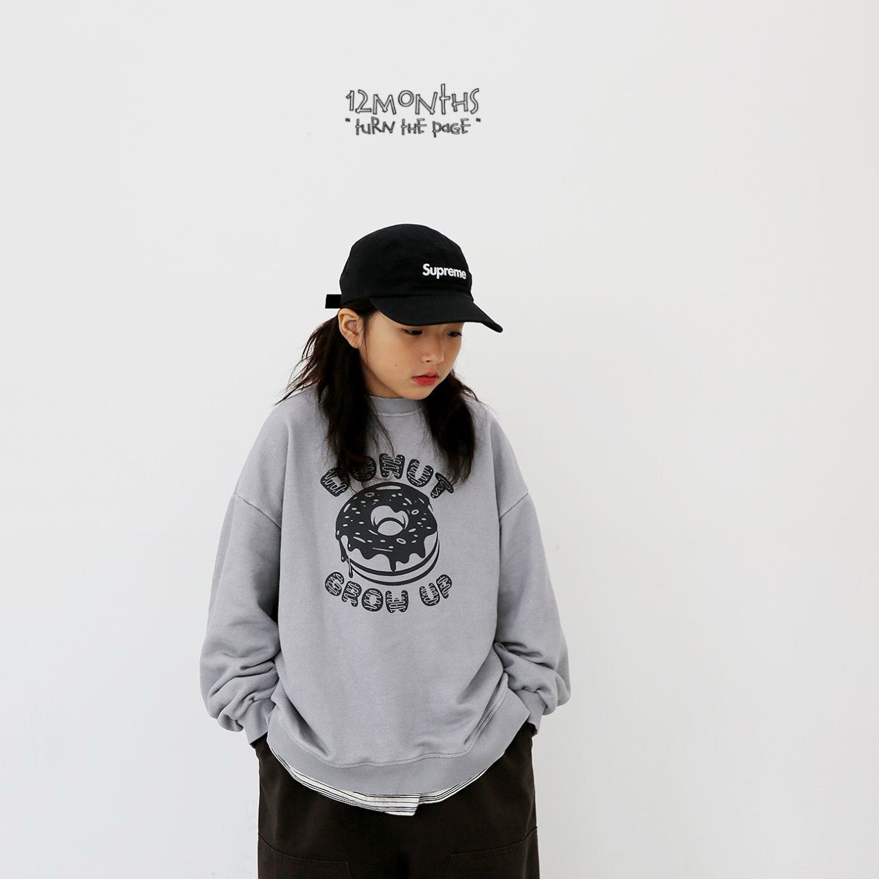 《XL size last 1点》Donuts Pig Man to Man