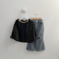 《予約》Chenille Bootcut Pants / digreen