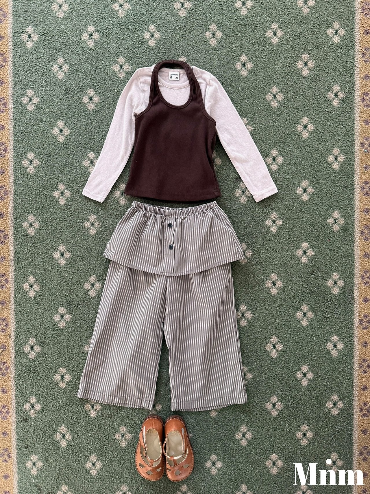 《予約》Ribbed Tank Top / MINIMAL