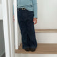 《予約》Chenille Bootcut Pants / digreen