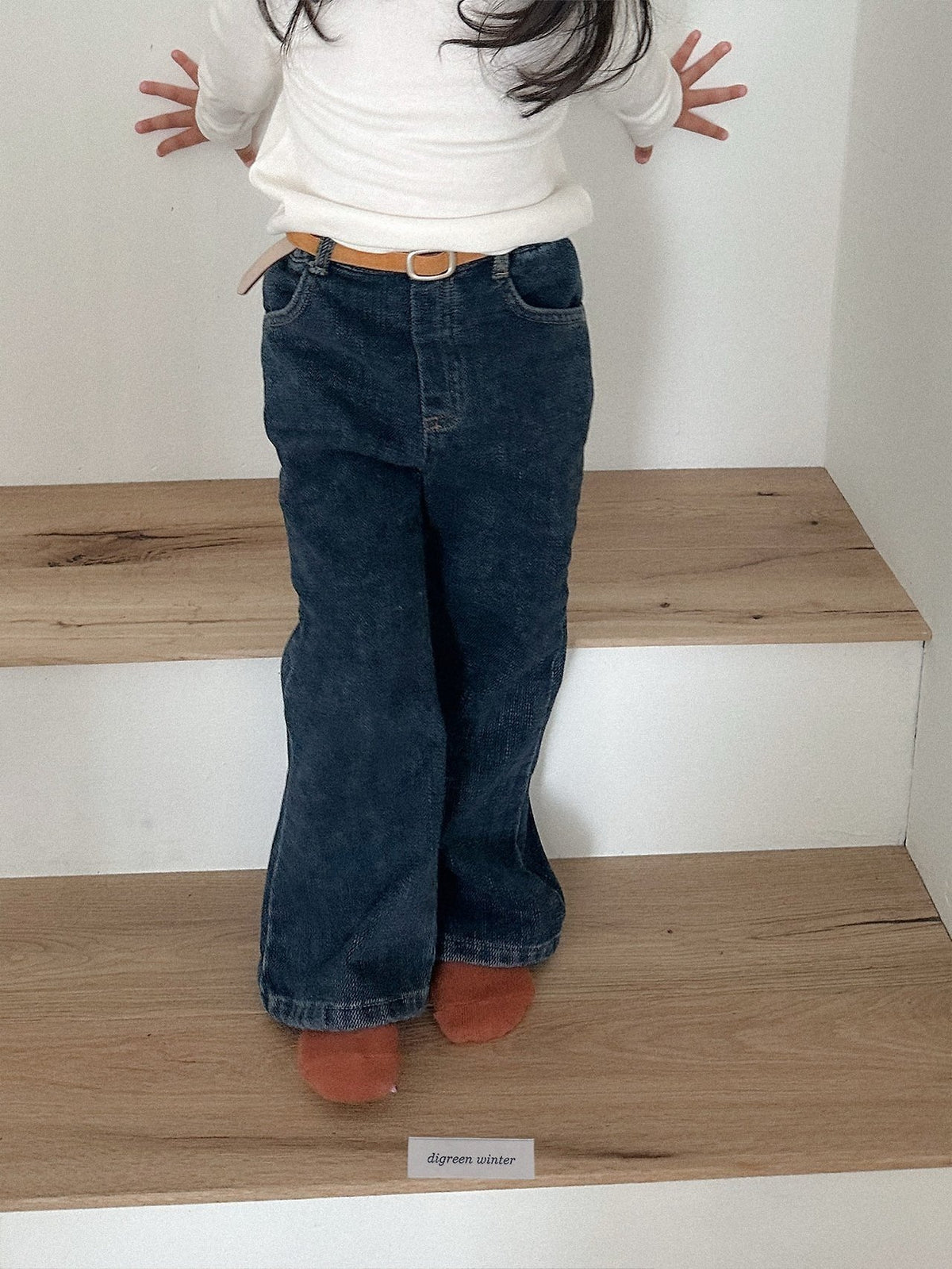 《予約》Chenille Bootcut Pants / digreen