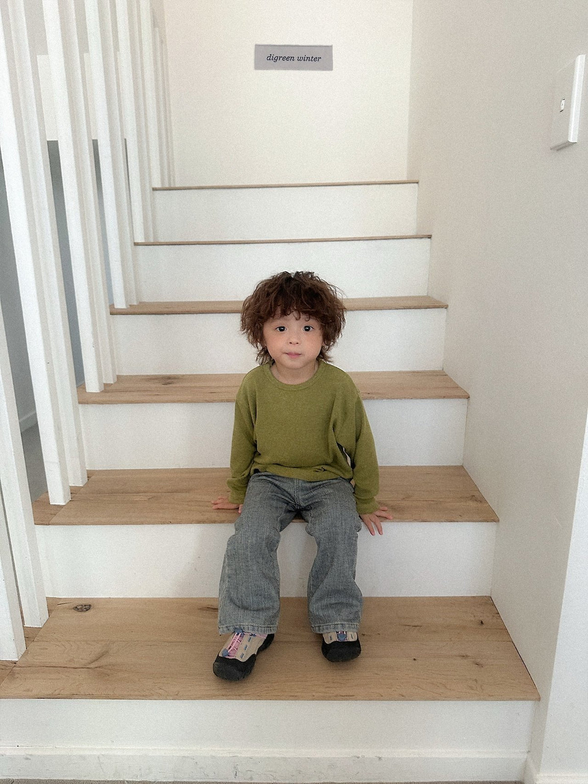 《予約》Chenille Bootcut Pants / digreen