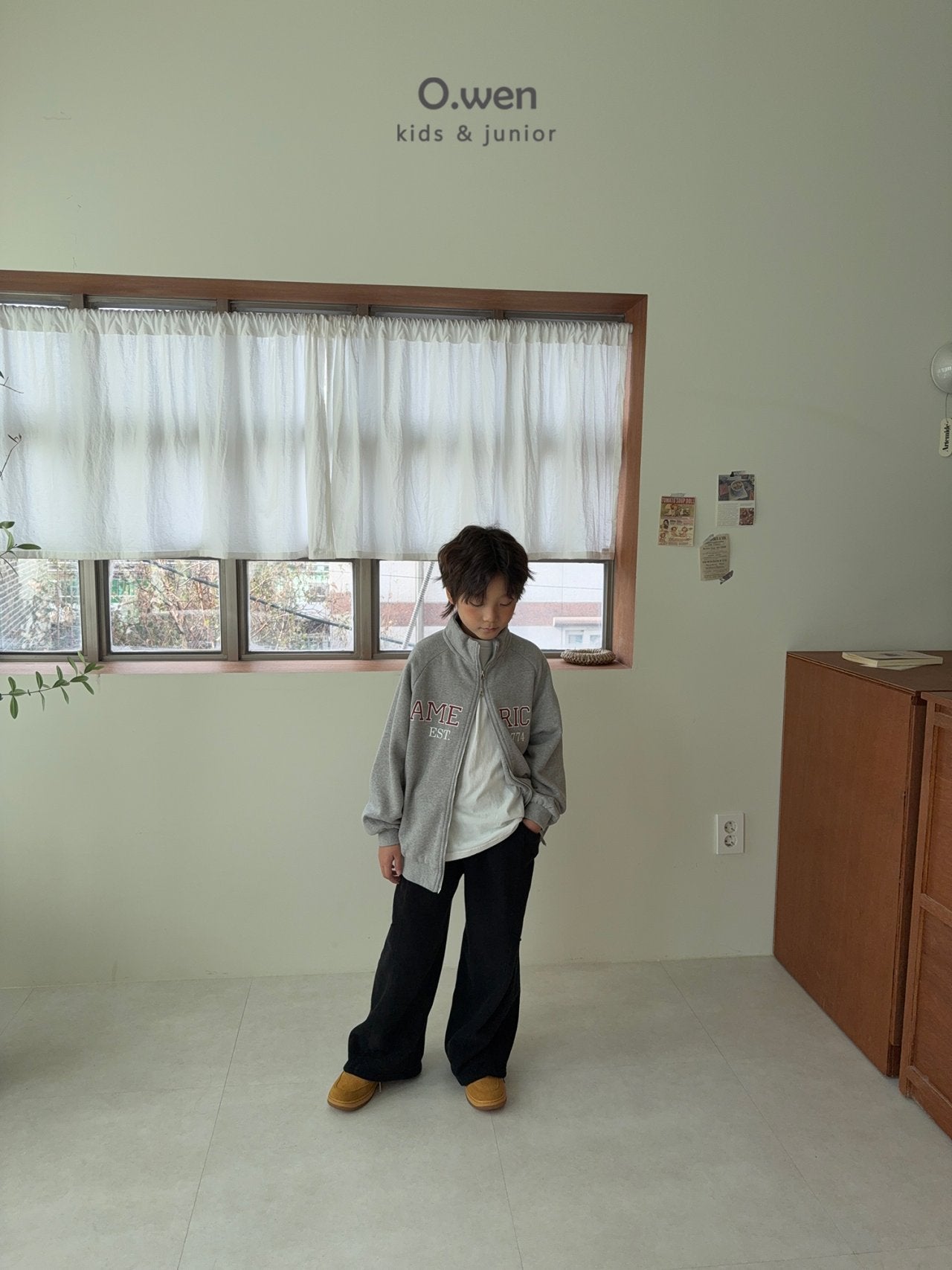 《予約》Line Fleece Pants / O.wen