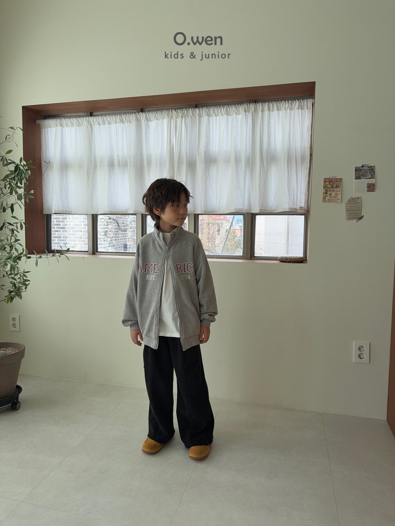 《予約》Line Fleece Pants / O.wen