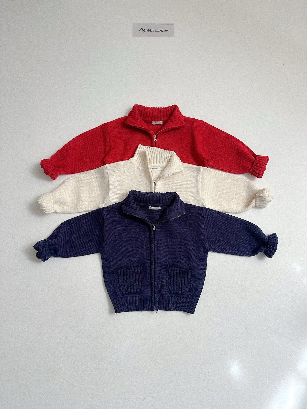 《予約》Roel Knit Zop-up / digreen