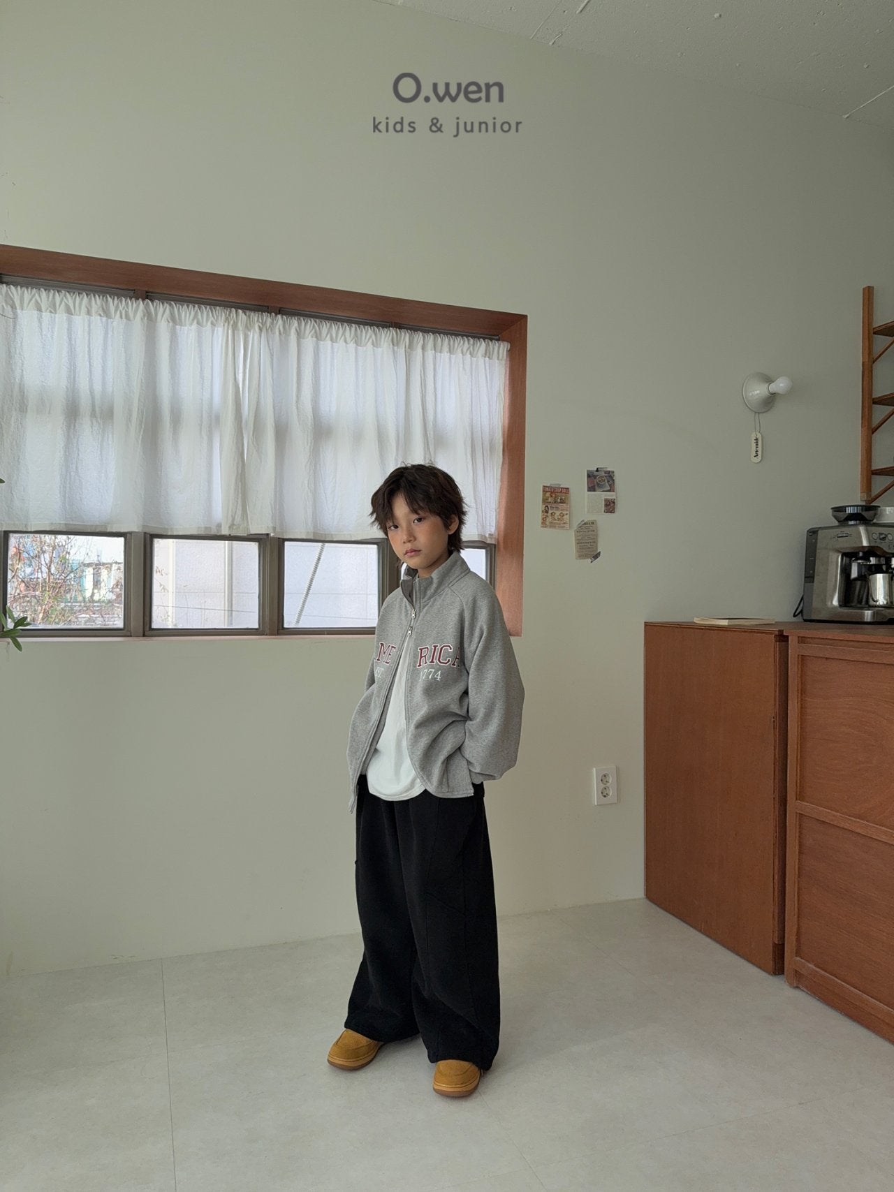 《予約》Line Fleece Pants / O.wen