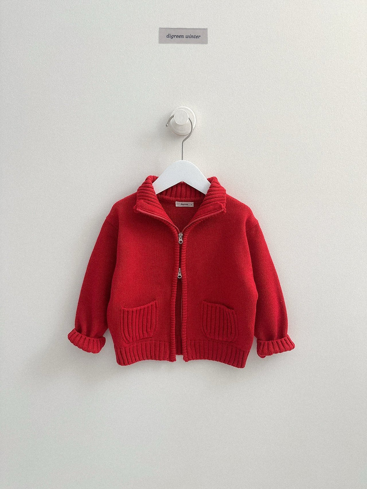 《予約》Roel Knit Zop-up / digreen