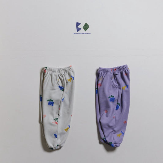 《予約》Flower Jogger Pans / Boneoune
