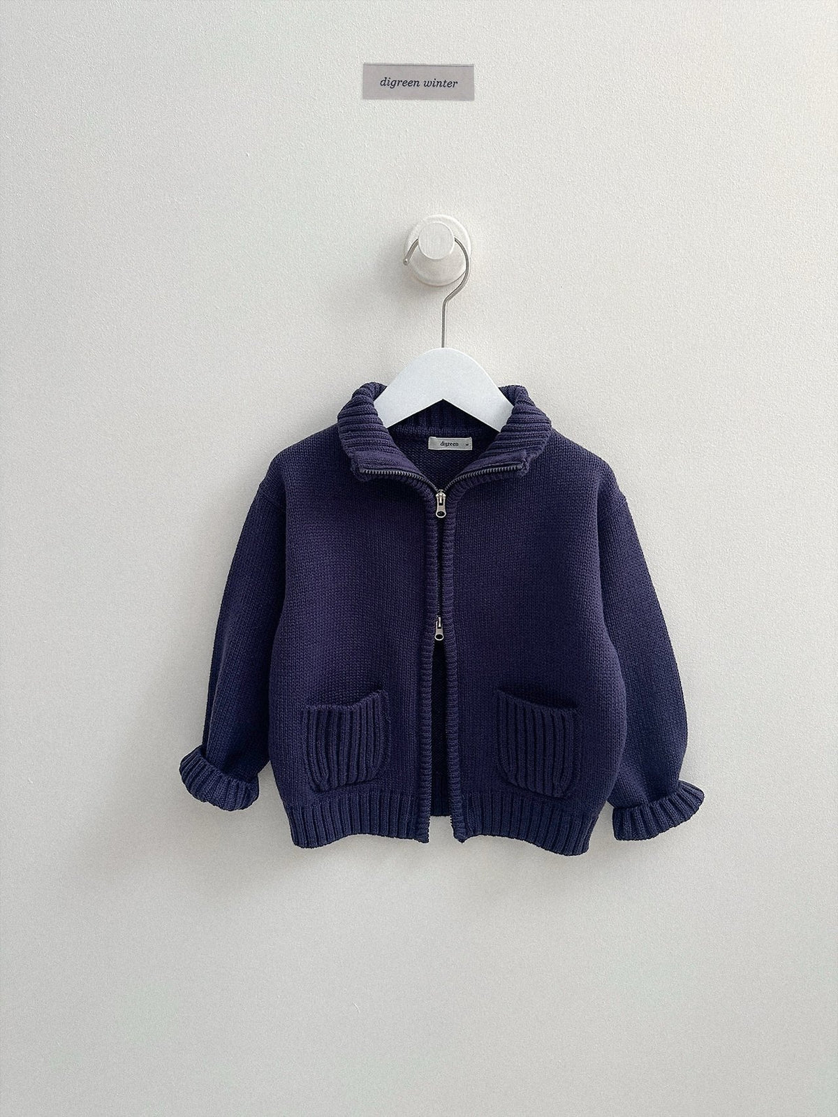 《予約》Roel Knit Zop-up / digreen