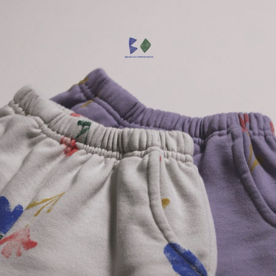 《予約》Flower Jogger Pans / Boneoune