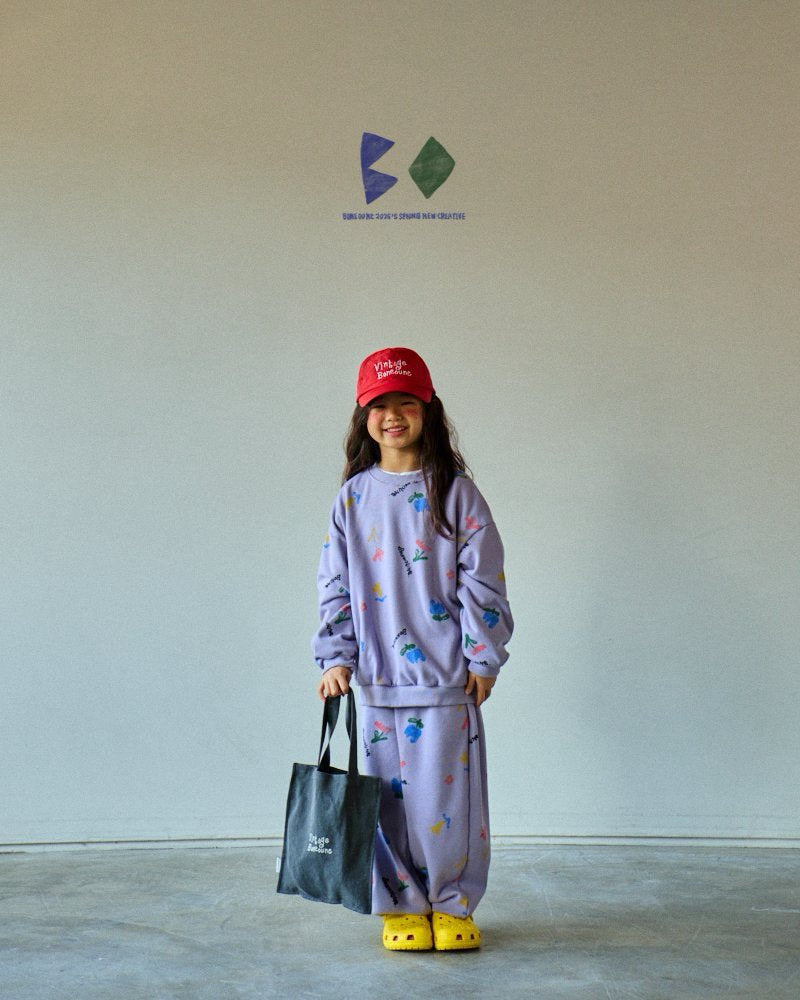 《予約》Flower Jogger Pans / Boneoune