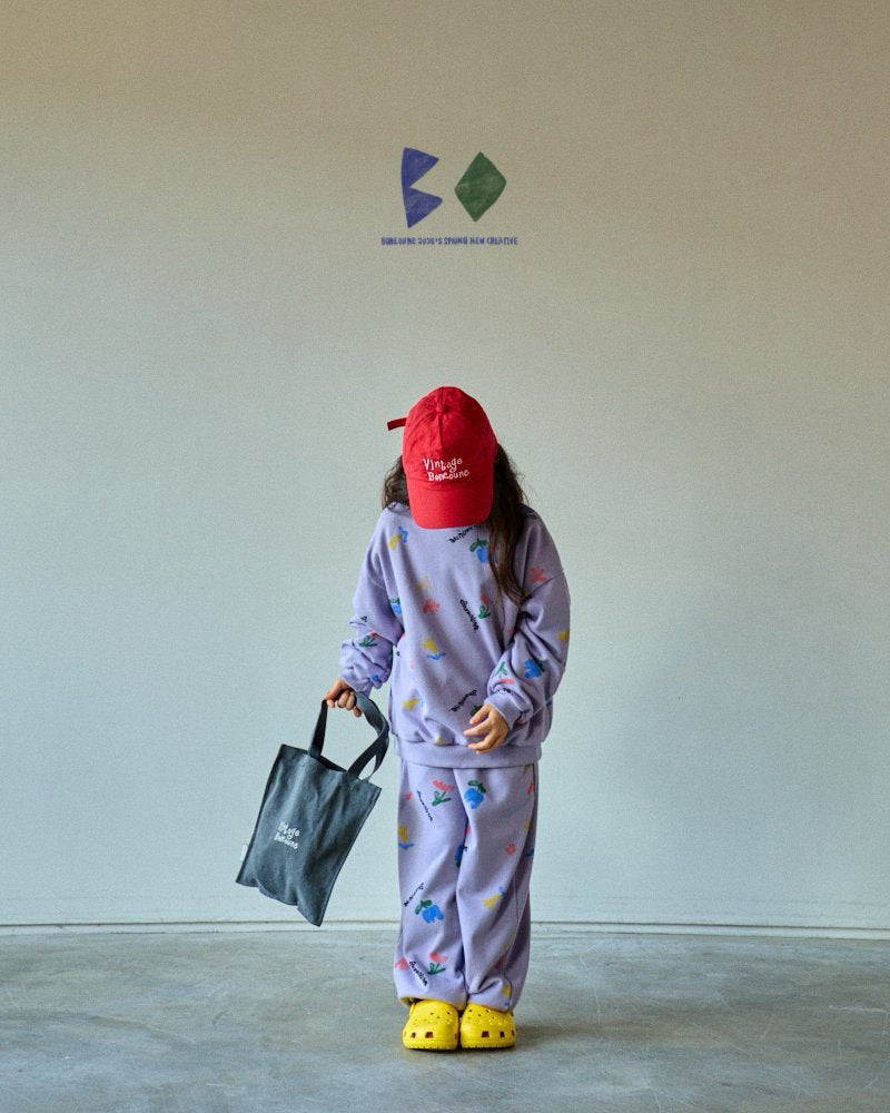 《予約》Flower Jogger Pans / Boneoune