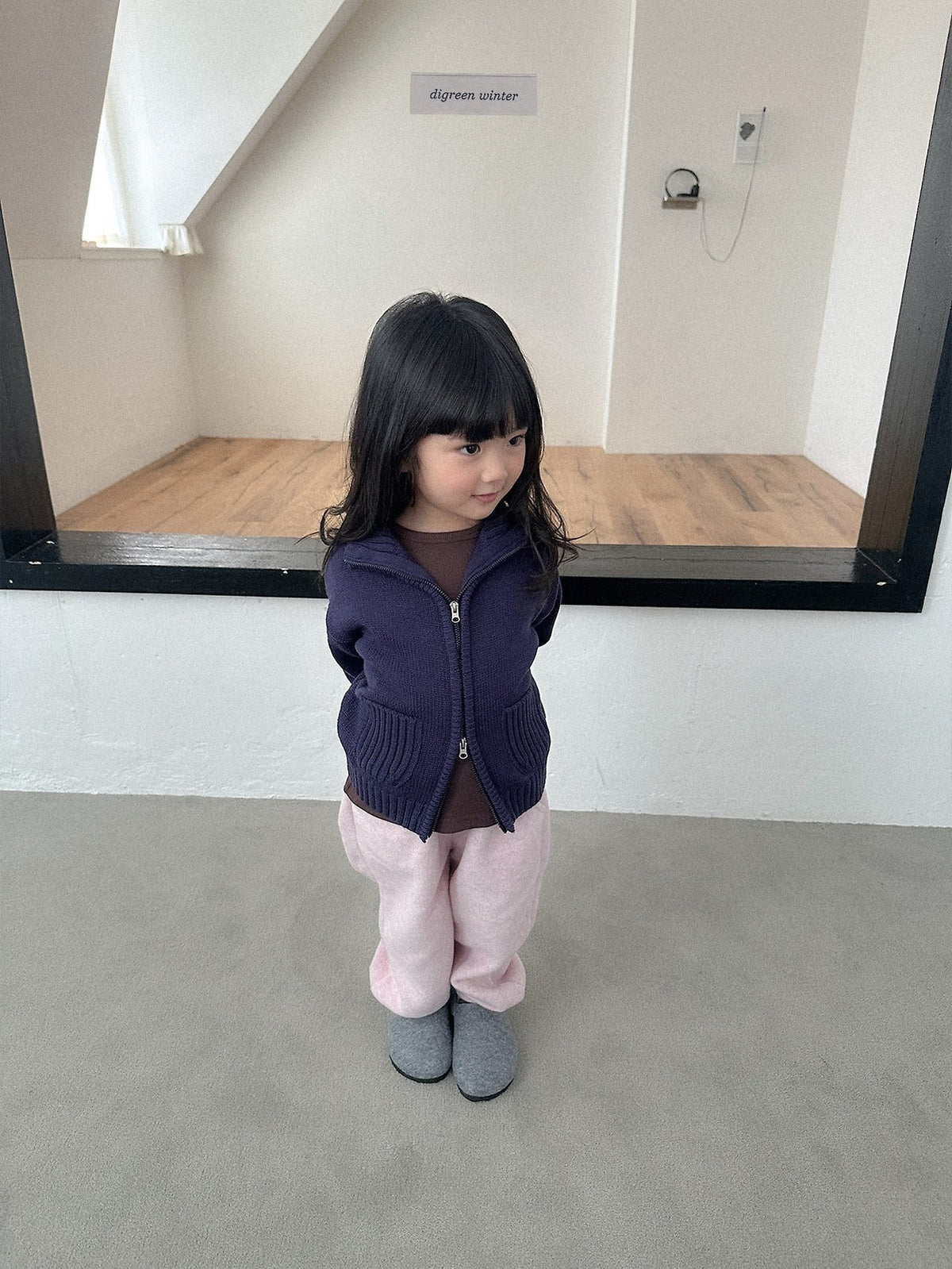 《予約》Roel Knit Zop-up / digreen