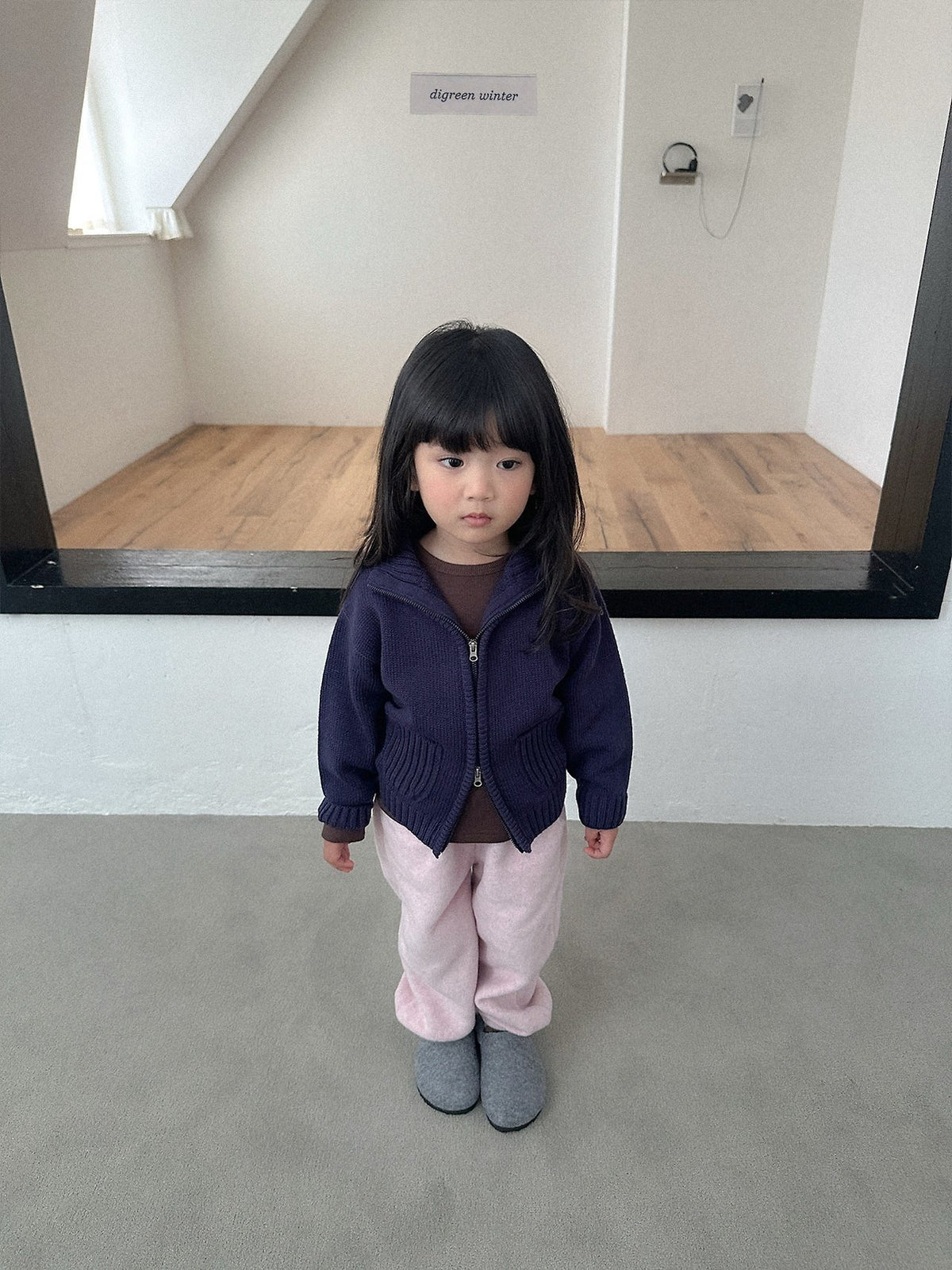 《予約》Roel Knit Zop-up / digreen