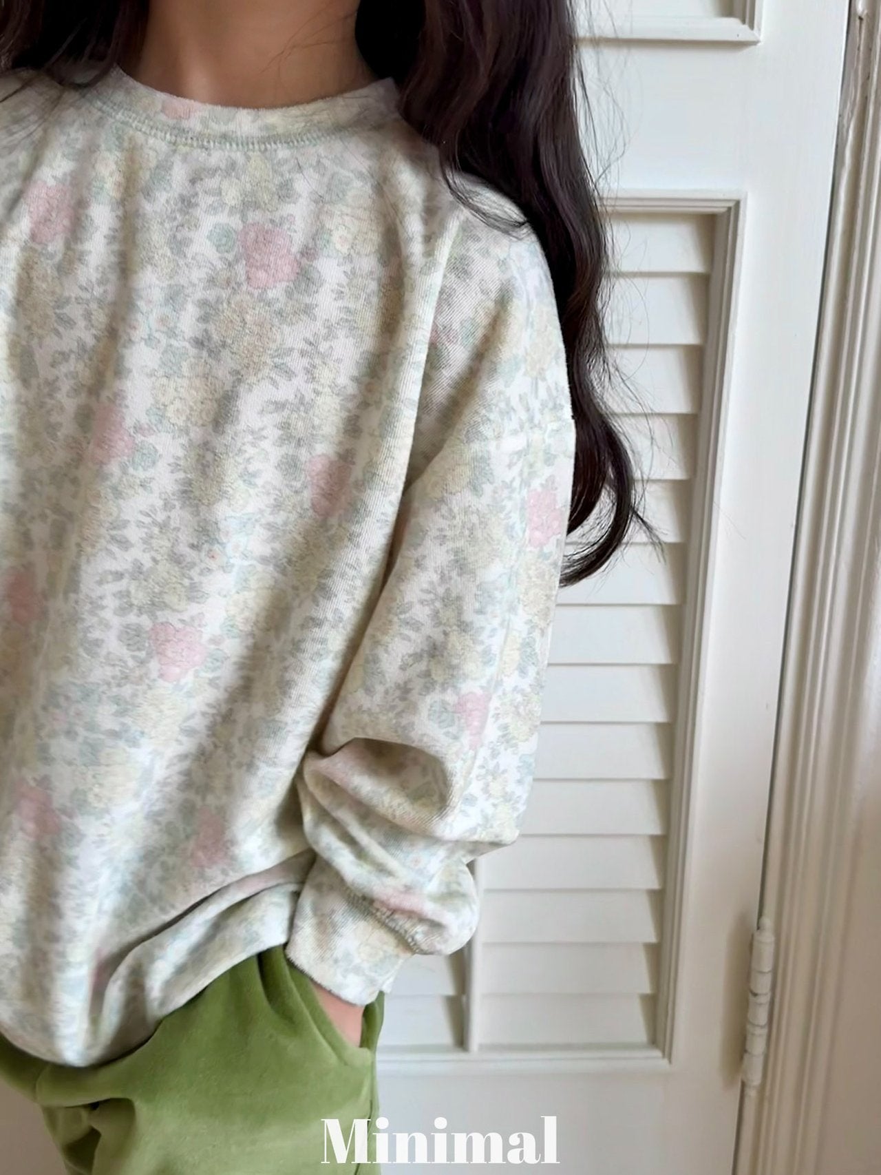 《予約》Flower Soft Tee / MINIMAL