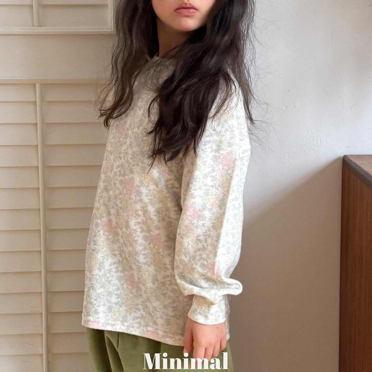 《予約》Flower Soft Tee / MINIMAL