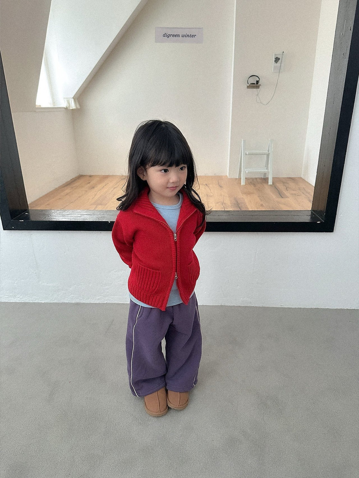 《予約》Roel Knit Zop-up / digreen