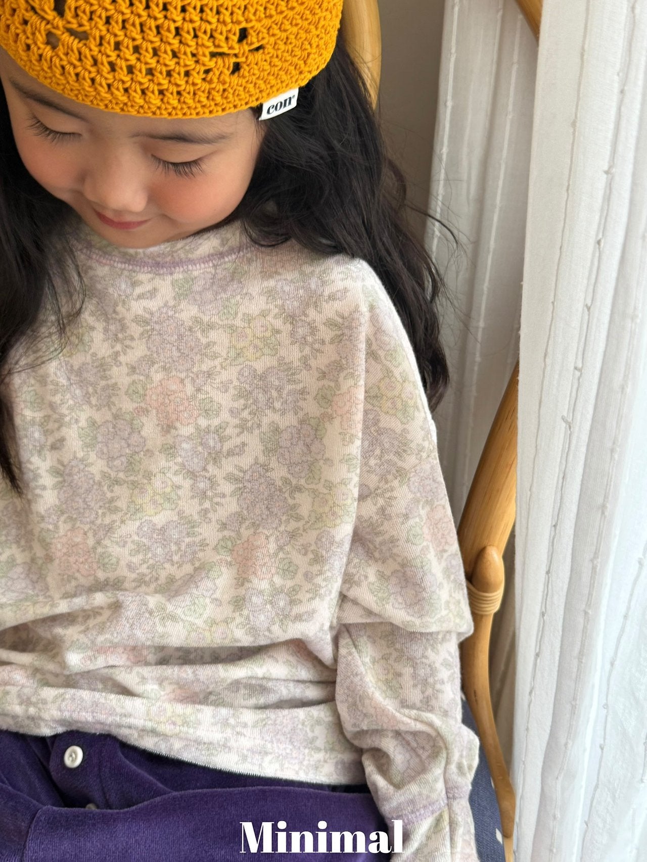 《予約》Flower Soft Tee / MINIMAL