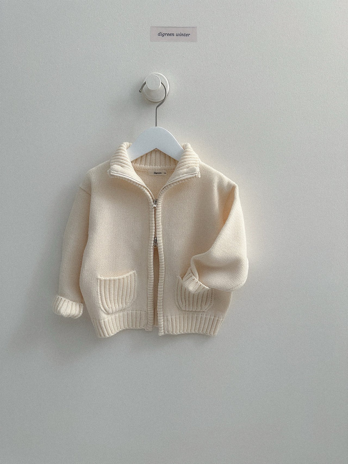 《予約》Roel Knit Zop-up / digreen