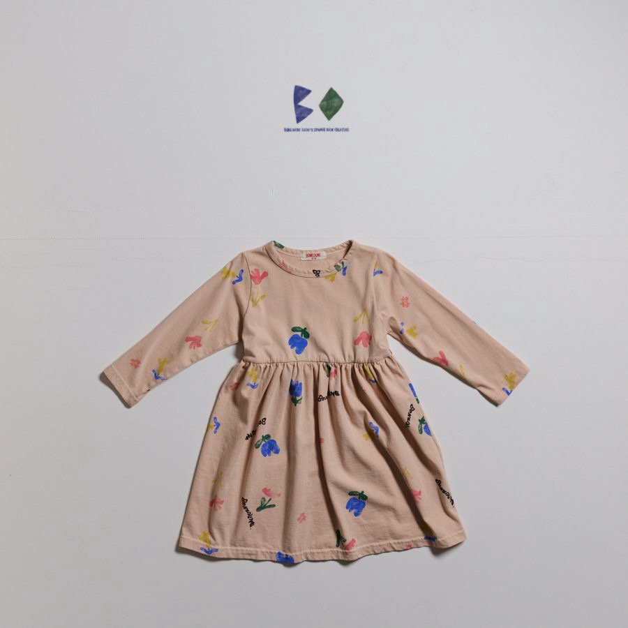 《予約》Flower One-piece / Boneoune