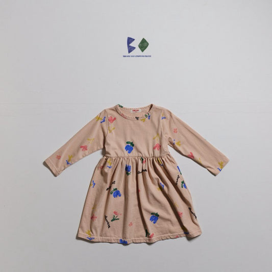 《予約》Flower One-piece / Boneoune